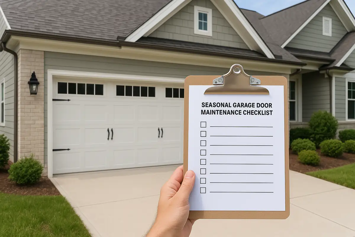 Seasonal Garage Door Maintenance Checklist for Ocala, FL Residents