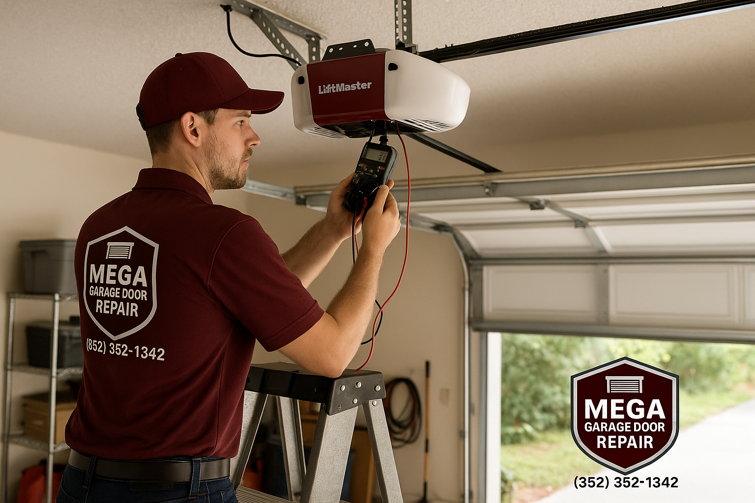 Garage Door Opener Repair in Ocala