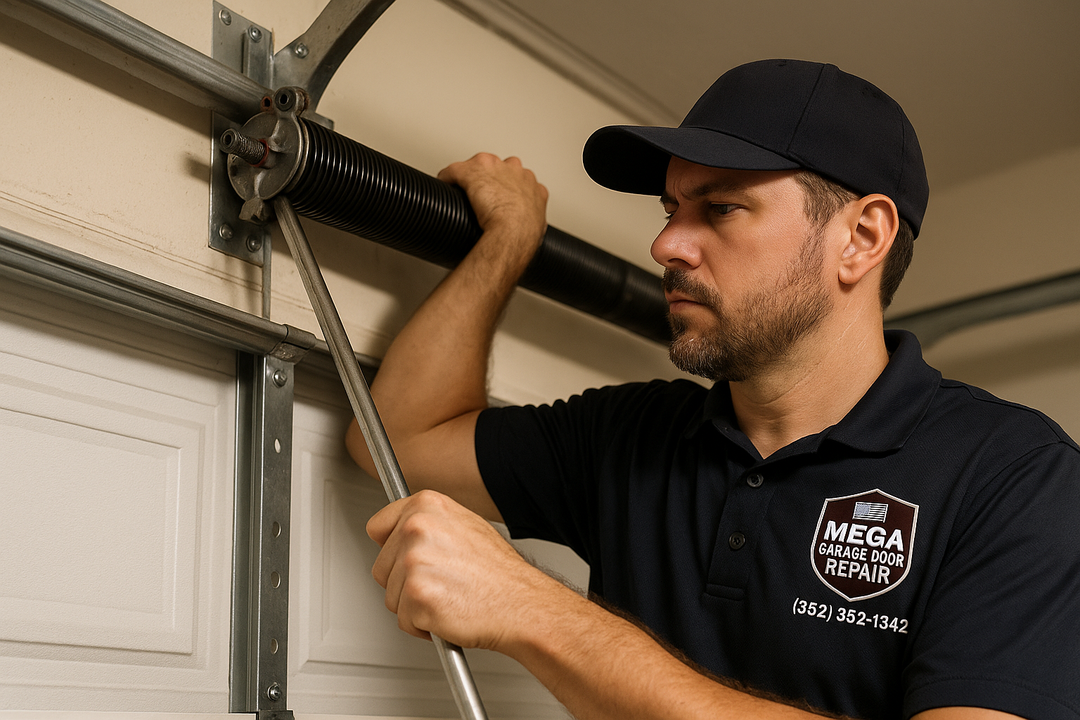 Garage Door Spring Repair in Ocala